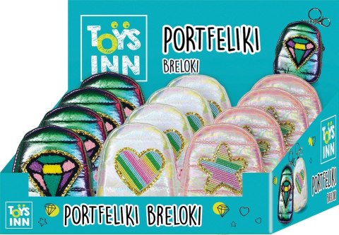 Portfelik Puffy display 12 sztuk Stnux