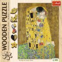 Puzzle drewniane 200 elementów Pocałunek Gustav Klimt Trefl