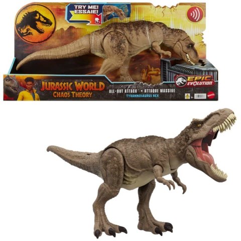 Figurka Jurassic Worlds Chaos Theory Dinozaur Tyranosaurus Rex Mattel