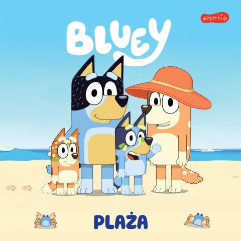 Książeczka Bluey. Plaża. Moja czytanka Harper Collins