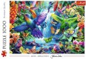 Puzzle 1000 elementów Kolibry w tropikach Trefl