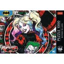 Puzzle 1000 elementów Premium Plus Harley Quinn Batman Trefl