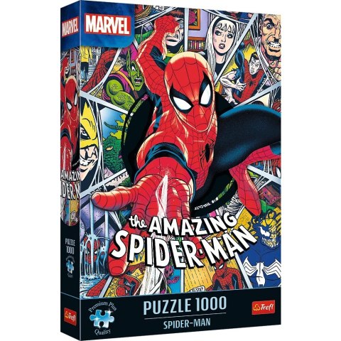 Puzzle 1000 elementów Premium Plus Spider-man Trefl