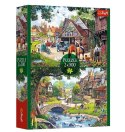 Puzzle 2x500 elementów Sielankowe życie Trefl