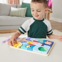 Puzzle drewniane 42 elementy Kosmos Fisher Price