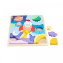 Puzzle drewniane 42 elementy Kosmos Fisher Price