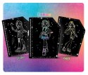 Zdrapywanka Sketchbook Scratch reveal Monster High Forever Friends Lisciani