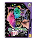 Zdrapywanka Sketchbook Scratch reveal Monster High Lisciani