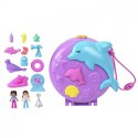 Zestaw figurek Polly Pocket Akwarium Delfina Zestaw kompaktowy Mattel