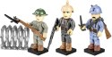 Klocki Great War 3 figurki 35 klocków Cobi Klocki