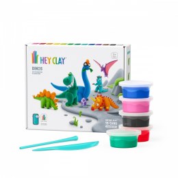 Masa plastyczna Hey Clay Zestaw Dinozaury Tm Toys