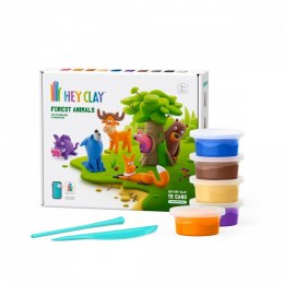 Masa plastyczna Hey Clay Zestaw Zwierzęta leśne Tm Toys