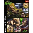 Puzzle 2x200 elementów Ja jestem Groot Guardians Marvel Trefl