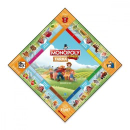 Gra Monopoly Junior Farma Winning Moves