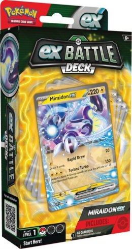 Karty Battle Deck Miraidon ex Pokemon TCG