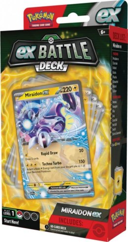 Karty Battle Deck Miraidon ex Pokemon TCG