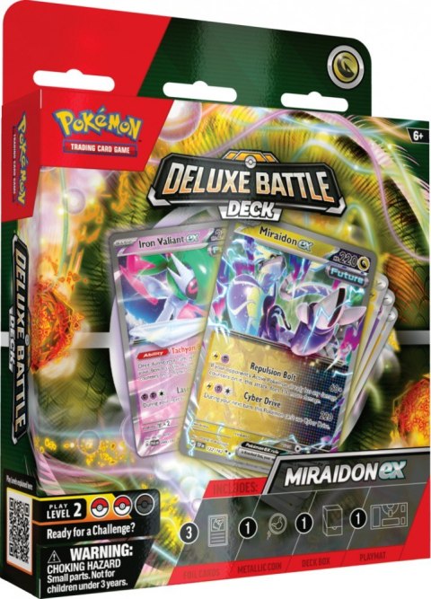 Karty Deluxe Battle Deck Miraidon ex Pokemon TCG