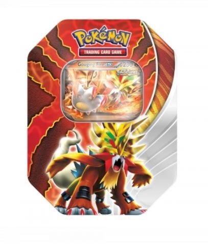 Karty Paradox Destinies Ex Tin Gouging Fire ex Pokemon TCG