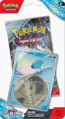 Karty Stellar Crown Checklane Blister Horsea Pokemon TCG