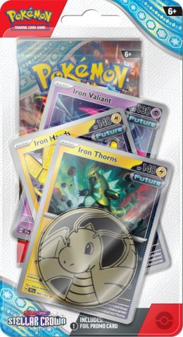 Karty Stellar Crown Premium Checklane Blister Iron Thorns Pokemon TCG