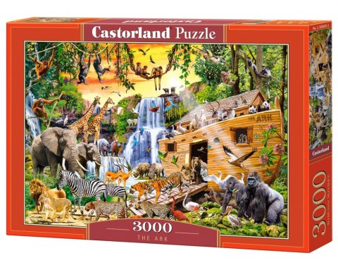 Puzzle 3000 elementów Zwierzęta Arka Noego Castor