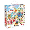 Puzzle obserwacyjne - Mapa Polski 100 elementów CzuCzu