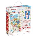 Puzzle obserwacyjne - Mapa Polski 100 elementów CzuCzu