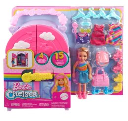 Zestaw z lalką Barbie Chelsea + 15 akcesoriów Mattel