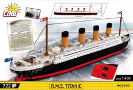 Klocki 722 elementy RMS Titanic 1:450 Cobi Klocki