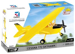 Klocki Cessna 172 Skyhawk 160 klocków żółty Cobi Klocki