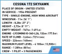 Klocki Cessna 172 Skyhawk 162 klocki Cobi Klocki