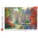 Puzzle 1500 elementów Jesienny Dworek Trefl