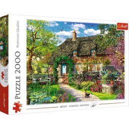 Puzzle 2000 elementów - Wiejska chatka Trefl