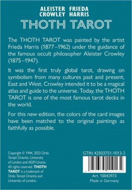 Karty Tarot Crowley Tarot Deluxe GB Cartamundi