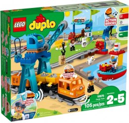 Klocki DUPLO 10875 Pociąg towarowy LEGO