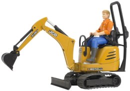 Mikrokoparka JCB 8010 CTS z figurką BRUDER