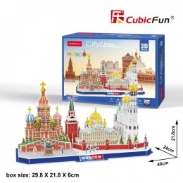 Puzzle 3D City Line Moskwa Cubic Fun