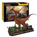 Puzzle 3D National Geographic - Welociraptor Cubic Fun