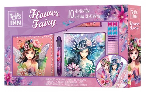 Zestaw kreatywny pamiętnik Flower Fairy Stnux