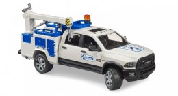 Auto Dodge RAM 2500 serwisowy z kogutem BRUDER