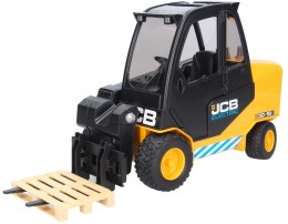 JCB Pojazd Wózek z ładowaczem teleskopowym i paleta BRUDER