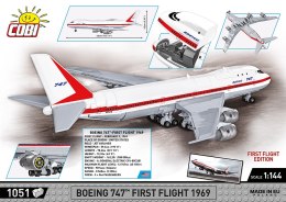 Klocki Boeing 747 First Flight 1969 Cobi Klocki