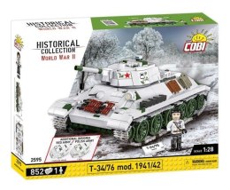 Klocki Czołg T34-76 model 1941-42 852 elementów Cobi Klocki