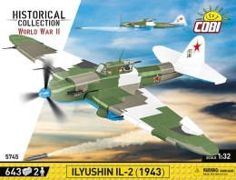 Klocki Historical Collection WWII Ilyushin IL-2 1943 643 klocki Cobi Klocki