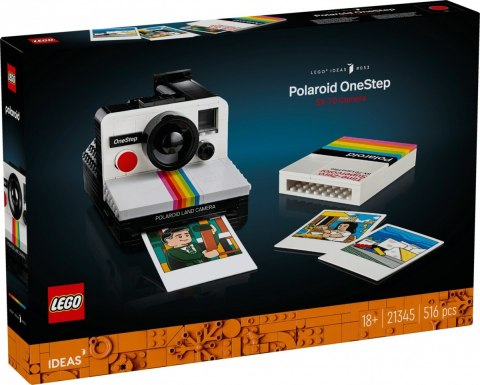 Klocki Ideas 21345 Aparat Polaroid OneStep SX-70 LEGO