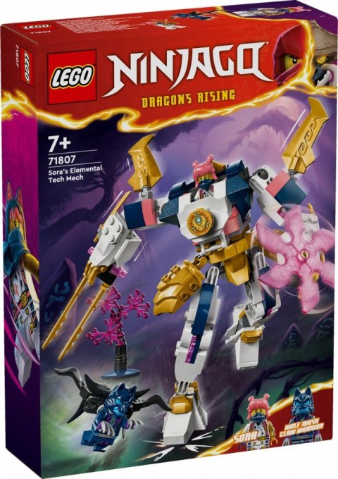 Klocki Ninjago 71807 Mech żywiołu technologii Sory LEGO