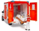 Pojazd Mercedes-Benz Sprinter Ambulans z figurką i modułem BRUDER