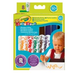 Flamastry zmywalne Baby Superwytrzymałe 8 sztuk Crayola Goliath