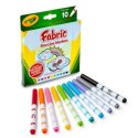 Markery do tkanin Crayola 10 sztuk Goliath