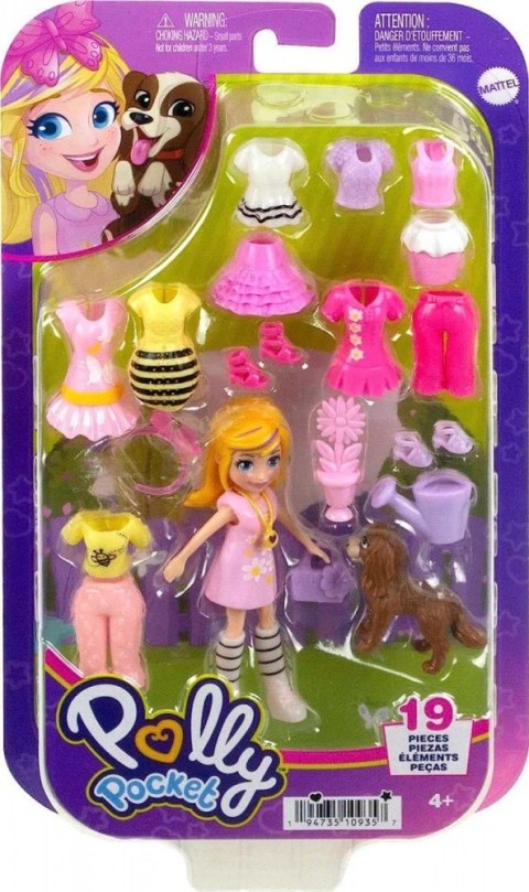 Figurka Polly Pocket Zestaw Modowy przebieranki HKV89 Mattel